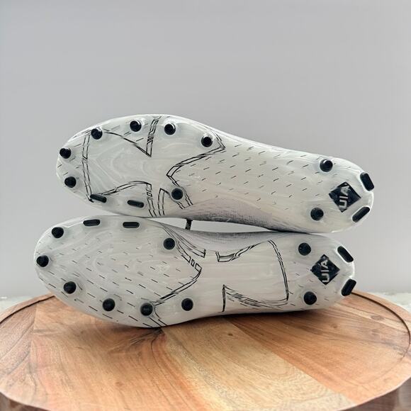 Under Armour Spotlight Lux MC‎ 2.0 football cleats Sz 13 Black White New main image 7